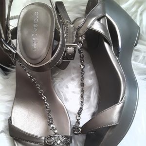 Andrew Geller Wedge Sandals